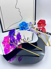 1 hộp quà Giáng sinh/Không có hộp quà Quà tặng cho bạn gái Quà tặng cho học sinh Hộp quà sao Giáng sinh Hoa hồng phát sáng Quà tặng ngày lễ tình nhân cho cô giáo Chu cho cô giáo Quà tặng sinh nhật ngày của mẹ cho bà mẹ Quà tặng hoa hồng - Đỏ - Xem 8