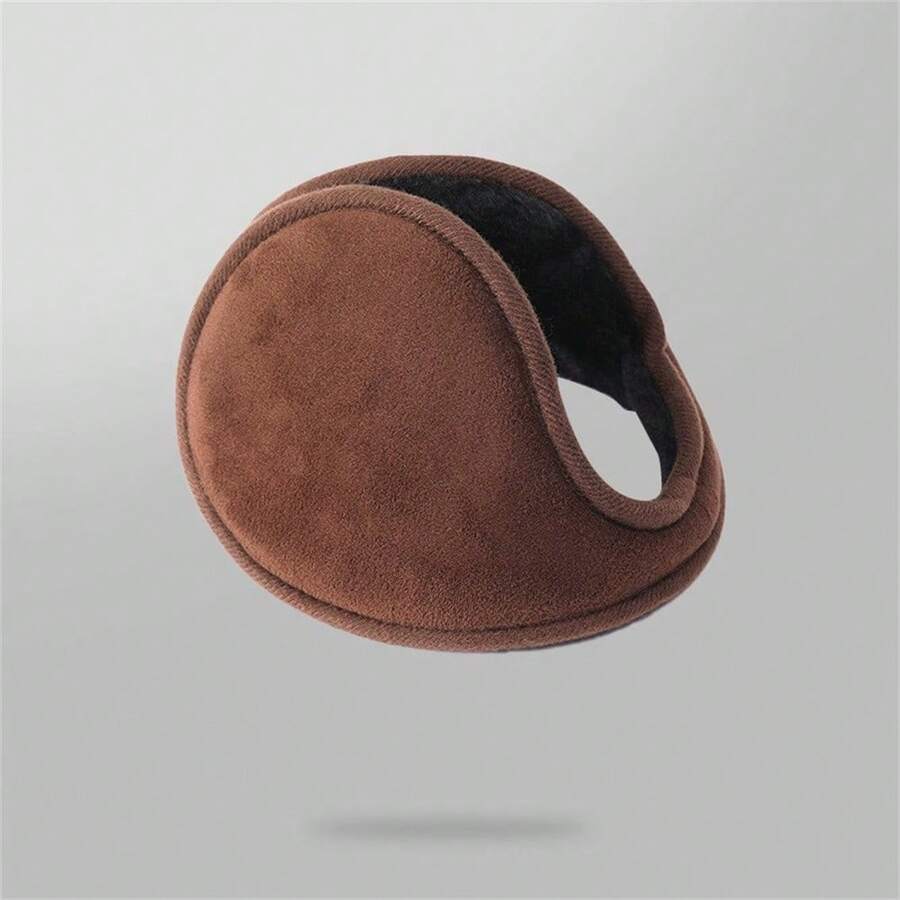 Los Orejeras Cálidas En Invierno Pueden Proteger Las Orejas, Prevenir El Viento Y La Helada, Y Son Simples, Elegantes Y Hermosas, Adecuadas Para Salir En Invierno. - Café integral - Ver 1