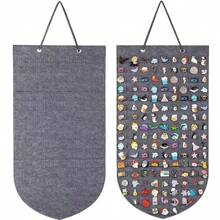 قطعة واحدة من حامل دبوس إبرة الصنارة بشكل جداري رمادي اللون لحفظ وعرض دبابيس الأزرار والقبعات، حامل لاستقبال ما يصل إلى 141 دبوس. مثالي للعودة إلى المدرسة اليوم الوطني سعودي توزيعات العودة الى المدرسة