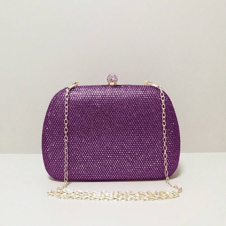 Women Evening Bags - Màu tím - Xem 1