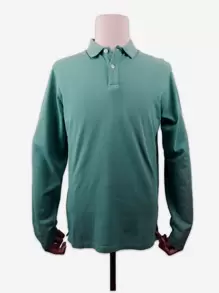 Men Polo Shirts - 水鴨藍 - 查看 1