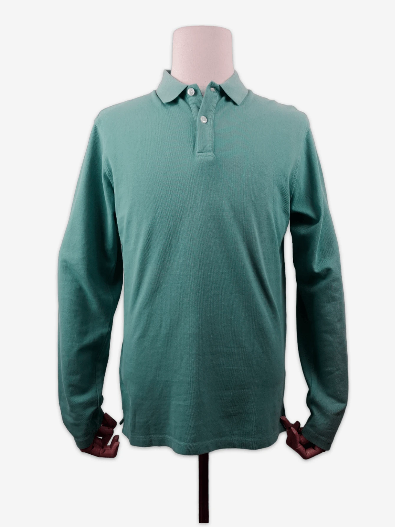 Men Polo Shirts - 水鴨藍 - 查看 1