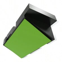 Emblema Letreiro TSI Adesivo Dianteira Linha VW UP - Preto - Visão 10