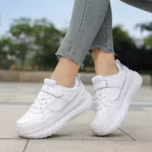 Unisex Roller Skate Shoes, 4 Wheels Detachable, Suitable For Students, Sports Roller Skating Shoes