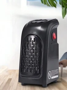 Calentador Ambiente Portátil Calefactor De Pared. - Negro - Ver 8