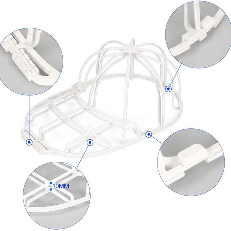 1pc Baseball Cap Washer For Washing Machine Protects And Cleans Hats