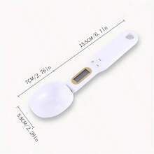 500g/0.1g Electronic Measuring Spoon Scale, Household Kitchen Electronic Scale, Weighing Spoon Measuring Handheld Accessory Scale, Food Measuring Spoon, Gram Quantity - Multicolor - View 2