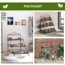 Flower Stand - 黑色 - 查看 6