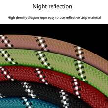 1入組潛水布雙狗拖繩,配有不纏結旋轉和可拆卸帶,適用於泰迪和金毛狗,紅色 - 紅色 - 查看 6