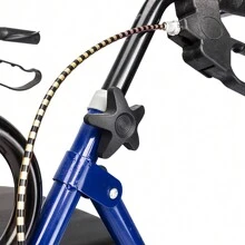 FCH Steel Walker With Wheels - Black & Blue - View 9