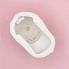 1pc Baseball Cap Silicone Mold For, Diy Clay Jewelry Decoration, Color Random - Multicolor - View 5