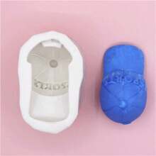 1pc Baseball Cap Silicone Mold For, Diy Clay Jewelry Decoration, Color Random - Multicolor - View 4