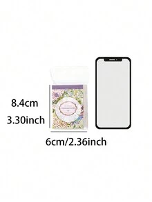 MOCARD 1 Book Of 100pcs Retro Texture Journaling Paper, Diy Scrapbooking Decoration Material, Creative Stationery For School(6 Patterns Delivered Randomly) - Green - View 10