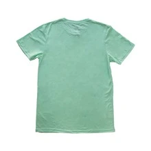 Playera Basica Hombre Premium Cuello Redondo Slim Fit Menta - verde menta - Ver 3