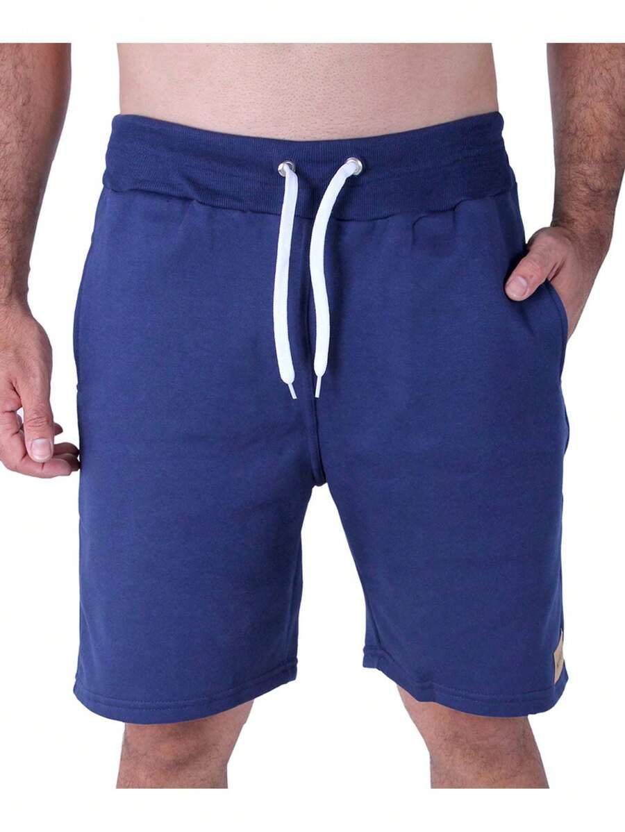 Men Shorts - 藏蓝色 - 查看 1