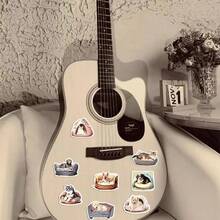 50入組舒適貓狗躺在巢中貼紙,防水塗鴉乙烯基自粘貼紙,適用於diy行李箱、水瓶、手機殼、筆記型電腦、滑板、行李、安全帽等等。 - 彩色 - 查看 7