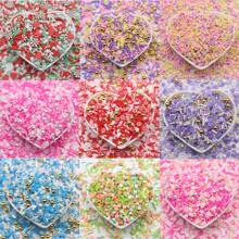 20g/pedaço Fatias De Argila Polimérica Com Tema De Dia Dos Namorados - Coração, Casca, Doce, Mistura De Sorvete Para Criação De Joias Diy - Com Pérola Falsa Para Preenchimento