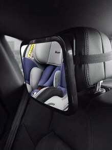 大型汽車嬰兒後視鏡 - 黑色 - 查看 1