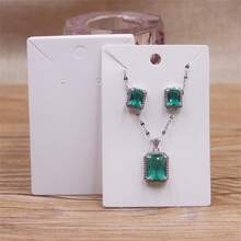 50入組各種風格的珠寶套裝卡,6*9cm項鍊、耳環、吊墜卡 - 6 x 9cm - 查看 29