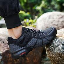 2023 New Arrival Plus Size European And American Style Outdoor Shoes For Riding, Cycling And Hiking - Black - View 6