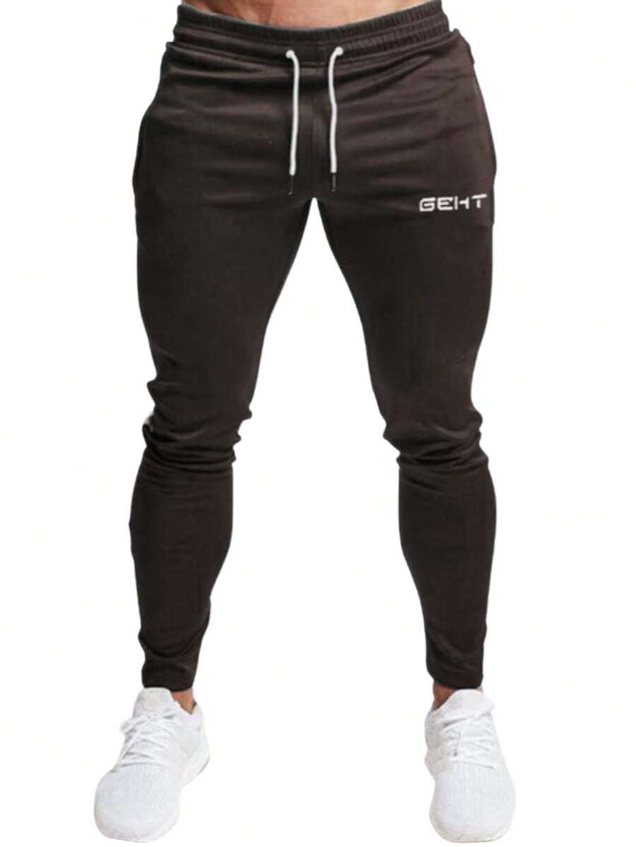 Men Sweatpants - Màu xám đen - Xem 1