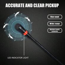 Kaschun Sh-108 Professional Wireless Microphone Dual Portable Microphone & Receiver Set Suitable For Ktv Home Karaoke And Stage Performance - Black - View 4