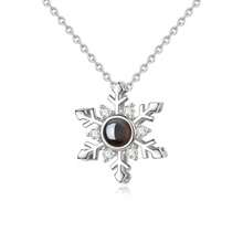 1 Stück Projektions-Halskette "Ich liebe dich in 100 Sprachen" Anhänger Schmuck für Liebhaber, Freundin, Paar, romantische, süße Accessoires, Muttertag, Valentinstag Geschenk (ohne Geschenkbox), Mama, Mutter, Muttertag, Geschenk