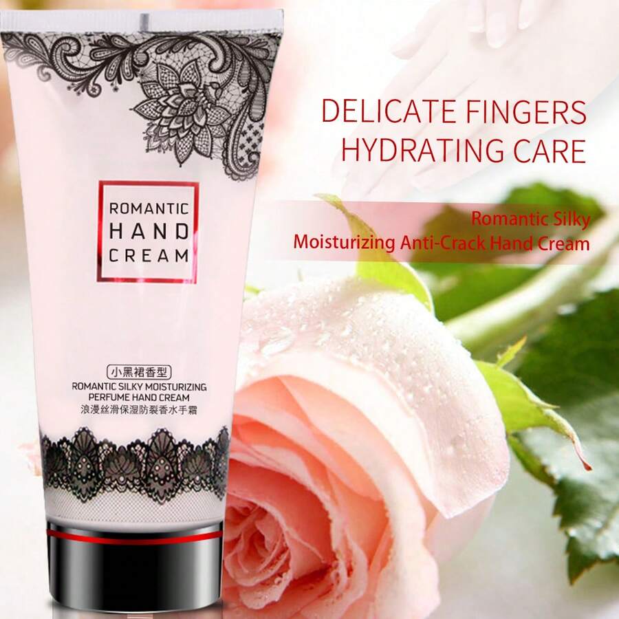 100g香水椰子味手霜,滋潤保濕,防止皮膚乾裂,改善皮膚乾燥,讓雙手柔軟,光滑,有彈性,男女適用,適用於家用和旅行 - 粉紅色100g - 查看 1