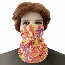 太陽防護防紫外線1入組G-110戶外無縫多功能男女頭巾，騎行頭巾，口罩，頸部罩，防風和防曬頸巾 - 彩色 - 查看 4