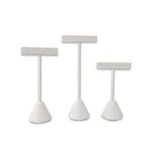 2 件/批時尚黑色天鵝絨珠寶展示架粉紅色 T 型耳環架耳環收納架展覽展示架 - T形耳環架 - 查看 9