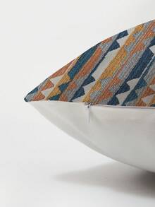 1pc Striped Pattern Printed Cushion Cover, Modern Pillowcase, Single-Side Printing, Sofa, Home Decorative Pillowcase - Multicolor - View 6