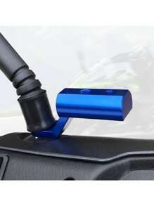 全新風格1入組機車後視鏡擴展支架通用轉換器座山鋁合金機車 - 紅色 - 查看 1