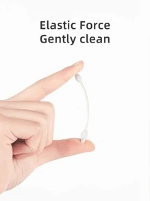 A Box Of 110 Baby Ear And Nose Cleaning Sticks For Newborn Babies With Double-Ended Gourd Heads And Thin Shafts