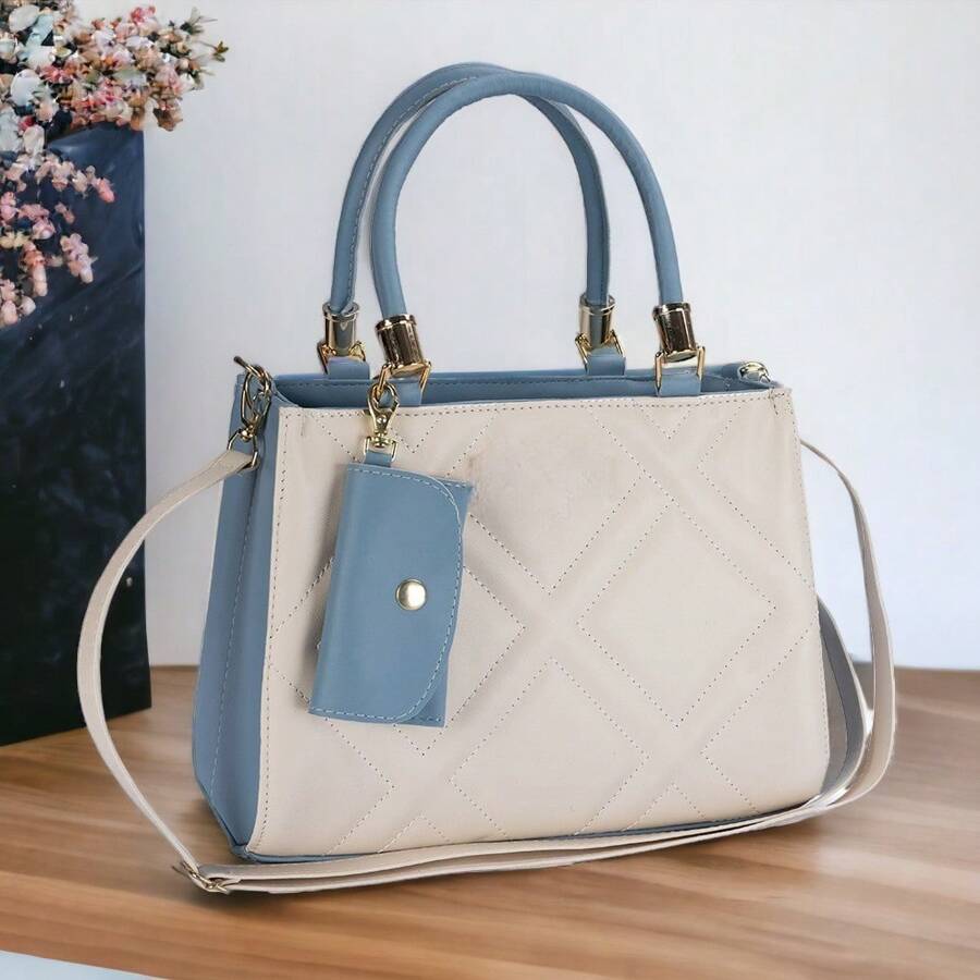 Women Tote Bags - 藍色 - 查看 1