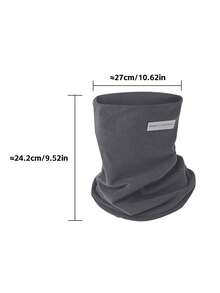 Winter Ski Hat Cute Plush Scarf For Women Autumn And Winter Cycling Windproof Warm Hat Ear Protection Mask Neck Scarf Integrated Hat Hood - Grey - View 7