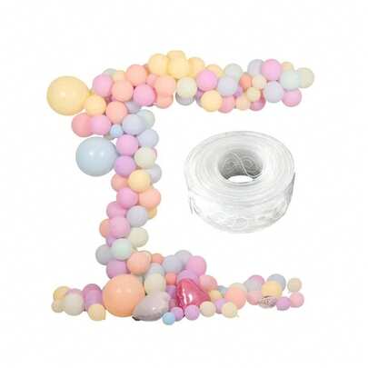 Balloon Accessories 5M/10M/20M/30M Balloon Chain Ribbon Point Wedding Party Birthday Background Decoration Balloon Arch Supplies