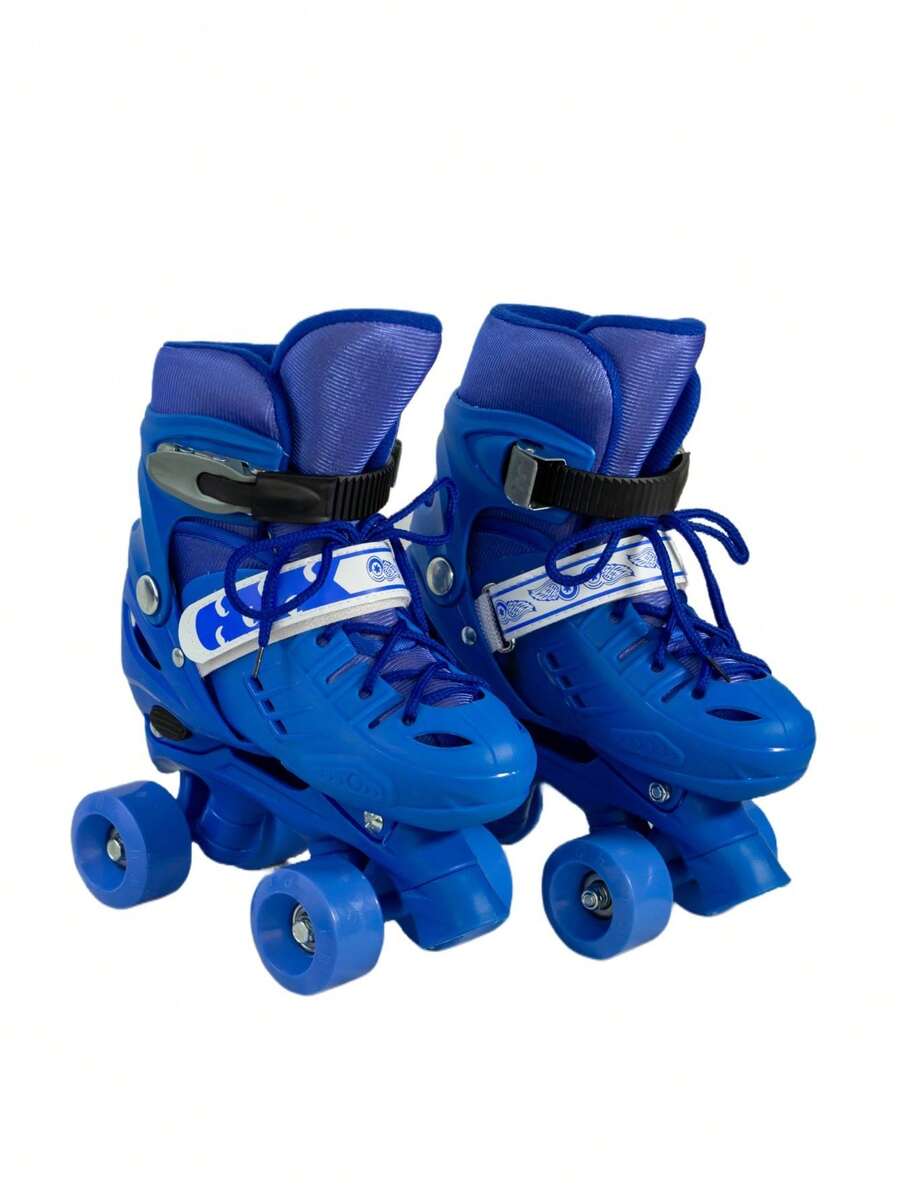 Professional Adjustable Size 4 Wheel Skates - 藏蓝色 - 查看 1