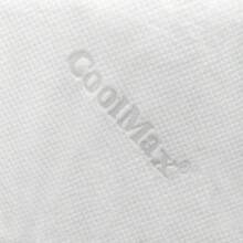 Protector de Colchón King Size Impermeable Tela Suave Varias Capas Alta tecnología CoolMAX, Hipoalergénico, Antiácaros, Suave, no genera calor. - Blanco - Ver 2
