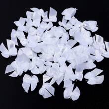 100 Pcs Polyester Ribbon Bow 2.5cm Gift Packaging Accessories Gift Box DIY Jewelry Handmade Accessories Accessories,Suitable For Rustic Wedding Invitations, Bows, Garlands, DIY Crafts, Christmas Decorations, DIY Home Decor, Wedding Parties And Gift Wrapping Valentines - Bow - View 9