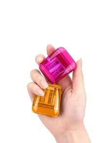 1入學生雙孔削鉛筆器 - 返校時必不可少的彩色鉛筆削尖器,適用於成人、學生、學校、教室、家庭和辦公室 - 彩色 - 查看 4