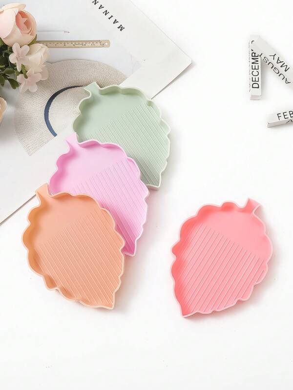 1set 4pcs Multicolor Diamond Painting Tools Set, Including Funnel Tray, Pointed Tray, Multi-Functional Tray, Plastic Diamond Plate For Rhinestone Sorting And Crafts Making