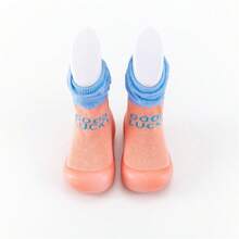 1雙宝宝走路鞋和袜子柔軟透氣防滑室內外男孩/女孩/幼兒運動鞋襪,春夏季 - 粉色 - 查看 3