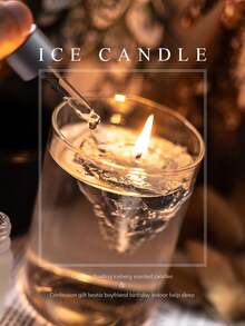 1入組帶有冰山香味的香氛蠟燭,精油擴香器,浪漫禮物 - 彩色 - 查看 9