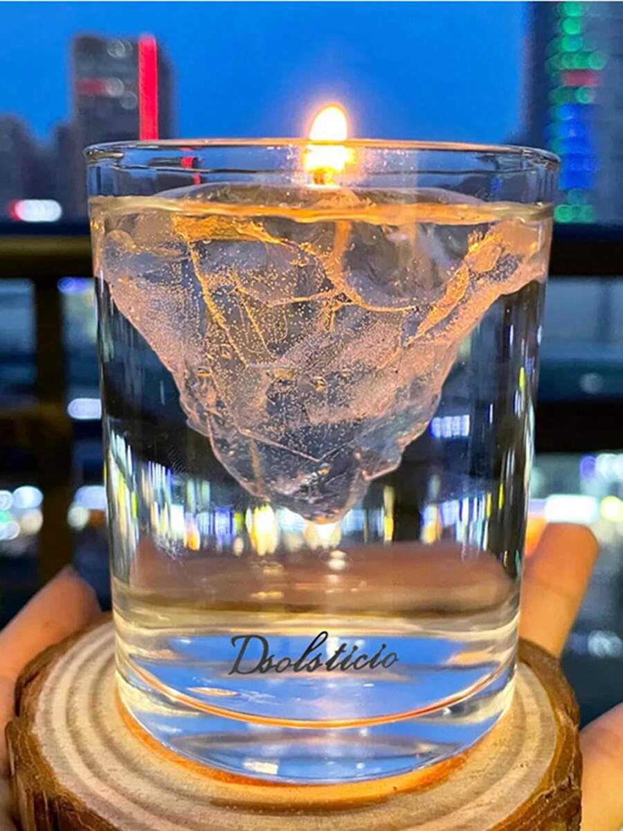 1入組帶有冰山香味的香氛蠟燭,精油擴香器,浪漫禮物 - 彩色 - 查看 1