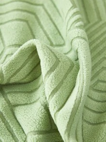 1 pieza Funda de sofá cama acolchada y gruesa de jacquard sin brazos, funda de sofá cama plegable, funda de asiento de autocaravana, protector de sofá sin brazos de fibra de poliéster de cobertura total elástica, extraíble y lavable, para todas las estaciones - Verde - Ver 6