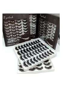 Eyelashes Set - màu đen - Xem 2