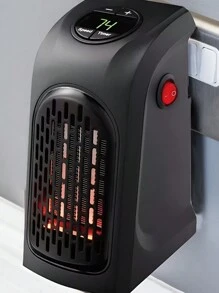 Calentador Ambiente Portátil Calefactor De Pared. - Negro - Ver 6