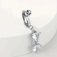 多種款式非刺穿式肚臍環 - 蛇 - 查看 14