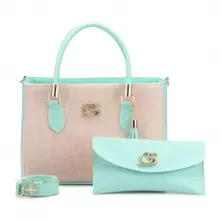Women Bag Sets - Green - View 1