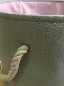 1 Peça Cesta de Lavanderia Dobrável de Tecido com Desenho Fofo de Desenho Animado, Cesto de Roupa Suja, Organizador de Banheiro, Cesta, Cesta de Armazenamento, Cesta de Lavanderia Dobrável